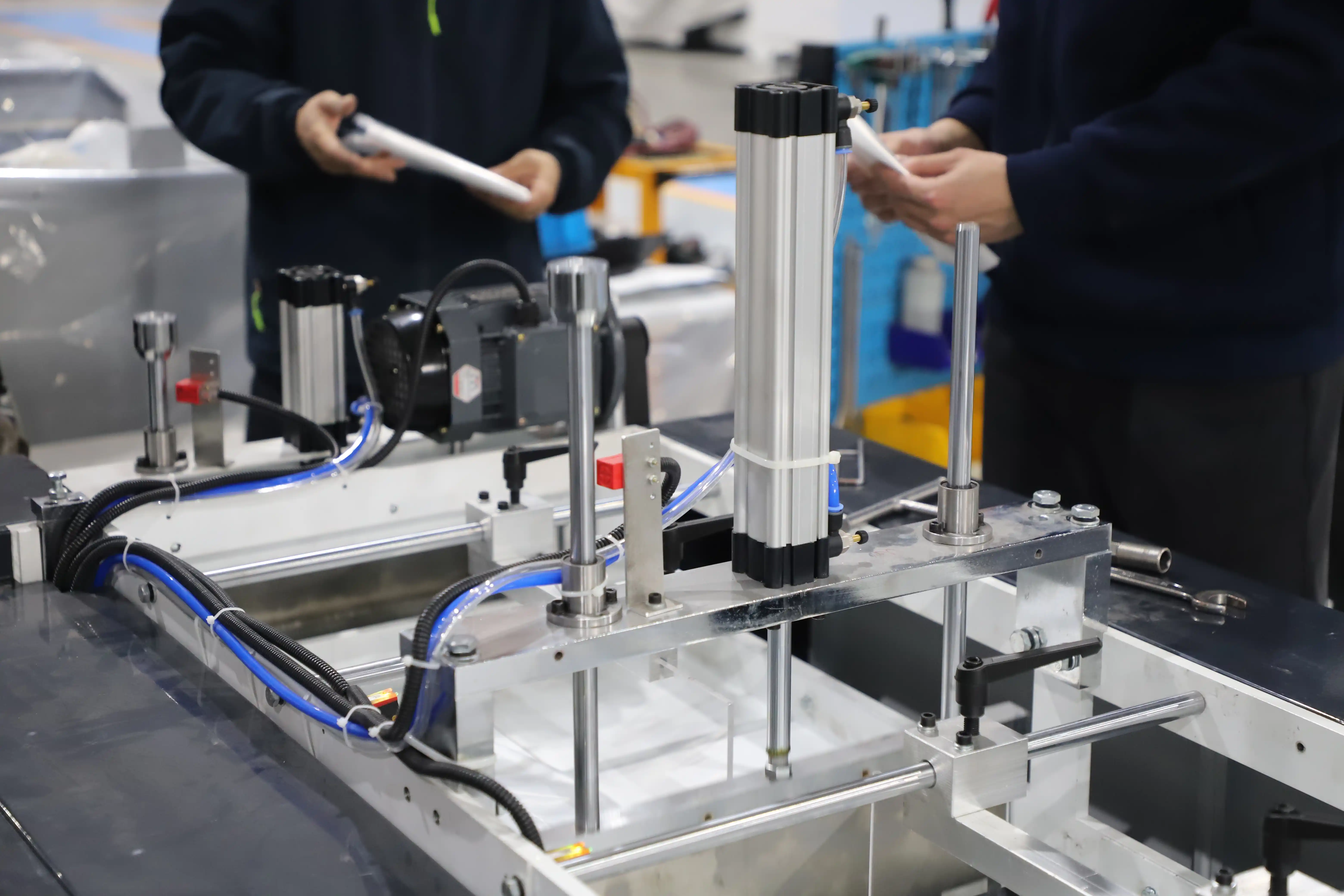 High-Speed Bag Making Machine Performance Testing