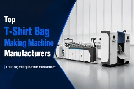 t-shirt bag making machine manufacturers illustration