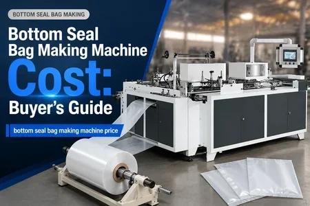 bottom seal bag making machine price illustration