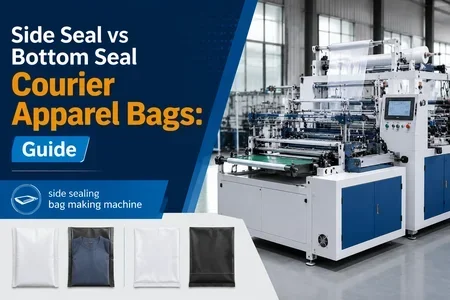 side sealing bag making machine illustration