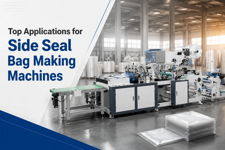 side seal bag making machine applications promotional poster for Top Applications for Side Seal Bag Making Machines