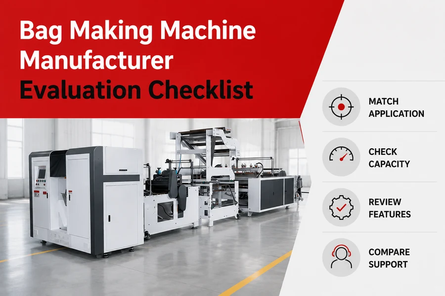 Bag Making Machine Manufacturer Evaluation Checklist