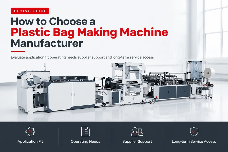 How to Choose a Plastic Bag Making Machine Manufacturer